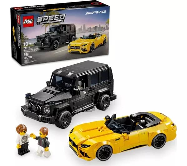 LEGO Speed Champions 76924 Mercedes-AMG G 63 & Mercedes-AMG SL 63 Car Set