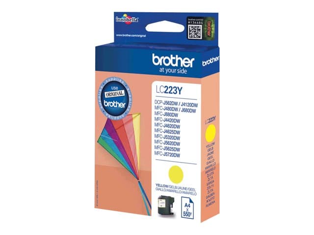 BROTHER - LC223Y - yellow - original - ink cartridge