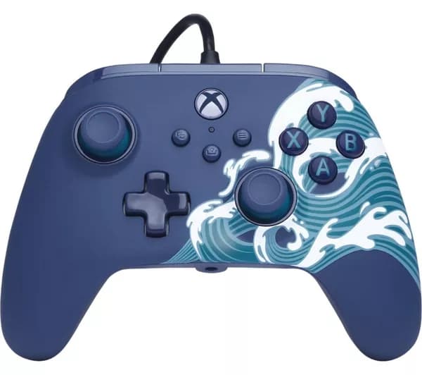 POWERA Advantage Wired Controller for Xbox Series X|S - Aqua Wave