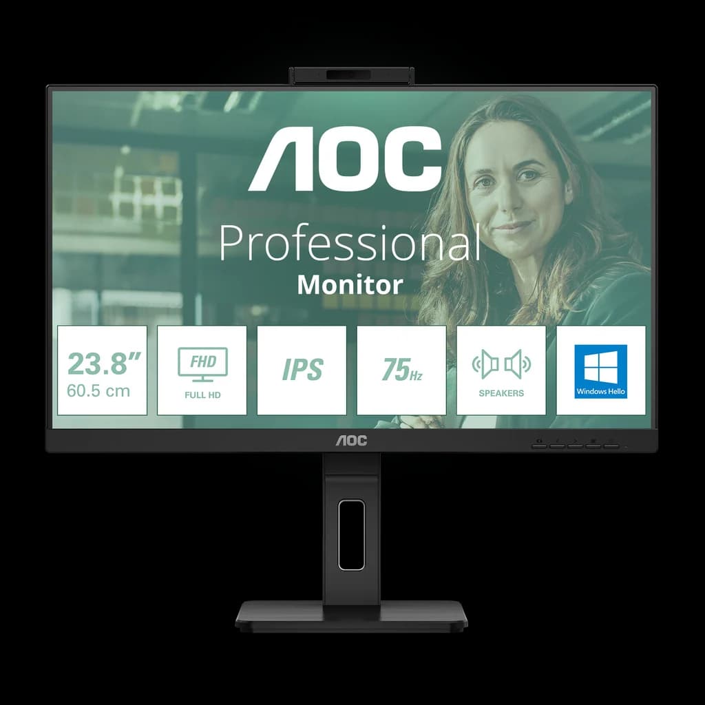AOC 23.8" FHD Monitor - Black | 24P3CW