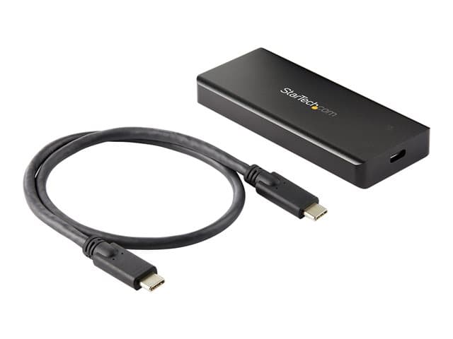 STARTECH.COM - Startech USB-C 10Gbps M.2 NVMe PCIe SSD Enclosure, Rugged Aluminum External M.2 PCIe M-Key Case IP67 Rated, 1GB/s Read/Write, Supports 2230/2242/2260/2280, TB3 Compatible, Mac/PC - 1.6ft USB-C Cable Incl - storage enclosure - M.2 Card - USB 3.2 (Gen 2)