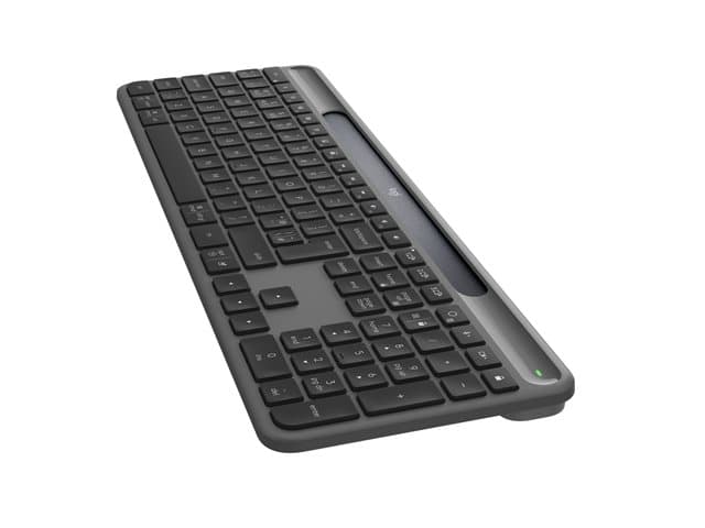 LOGITECH - Signature Slim Solar+ K980 for Business - keyboard full size - QWERTY - UK - graphite Input Device