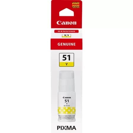 Canon GI-51Y 70ml Ink Bottle - Yellow | SCAN2393