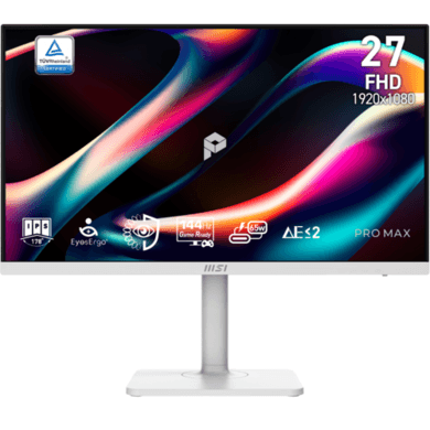 MSI PRO MAX 271PHW E14 27" IPS Full HD 144Hz 1ms Gaming Monitor