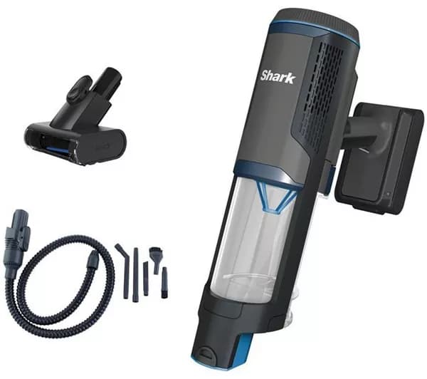 SHARK PowerBoost Pet BH102UK Cordless Handheld Vacuum Cleaner - Charcoal & Blue