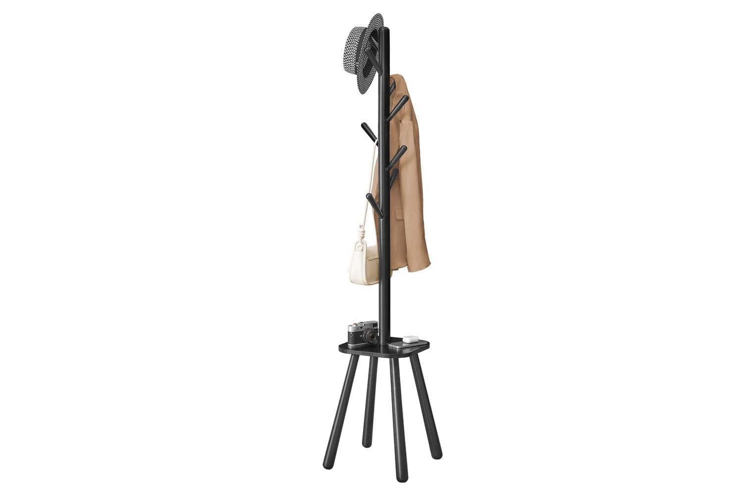 Vasagle Coat Rack | Freestanding | Rubberwood & Mdf | 175.8cm