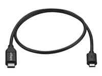 STARTECH.COM - StarTech USB C to Micro USB Cable - 0.5m - M/M - Thunderbolt 3 Compatible - Micro USB Cord -USB Type C to Micro USB Cable (USB2CUB50CM) - USB-C cable - USB-C to Micro-USB Type B - 50 cm