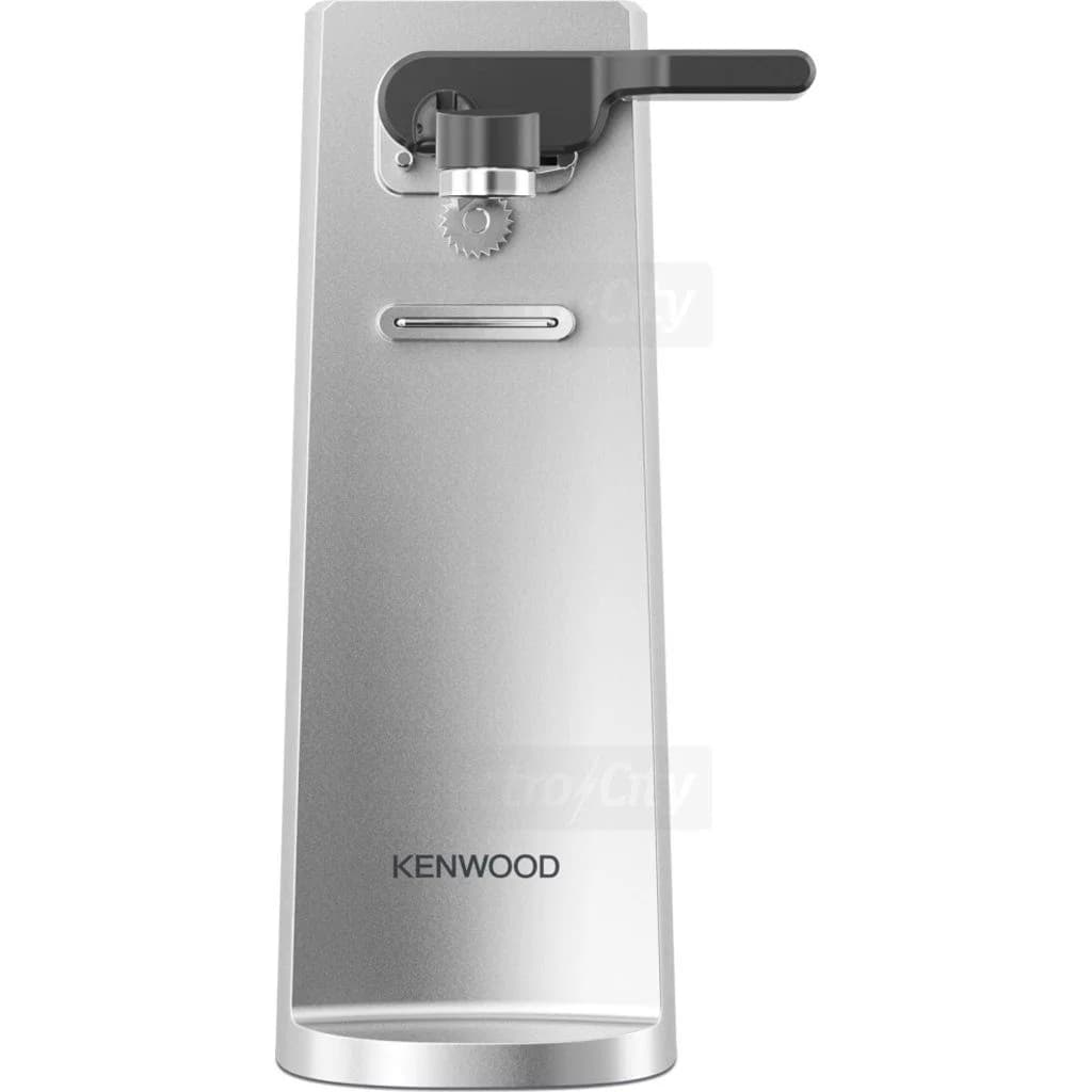 Kenwood Electric Can Opener 3-in-1 with Integrated Knife Sharpener | Silver