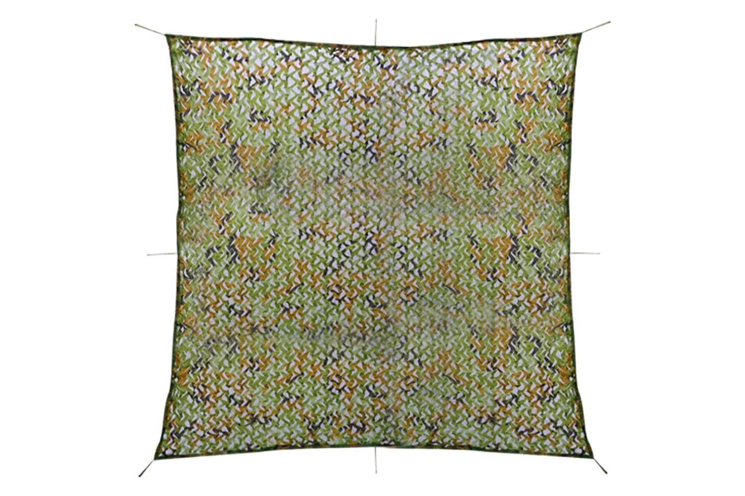 Vidaxl 135896 Camouflage Net With Storage Bag 5x5 M Green