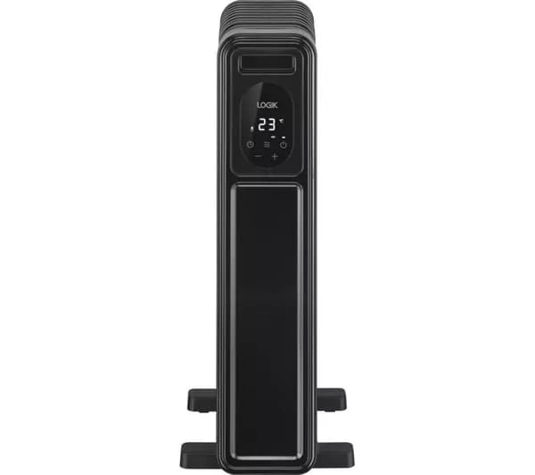 LOGIK L23DORB25 Portable Oil-Filled Radiator - Black