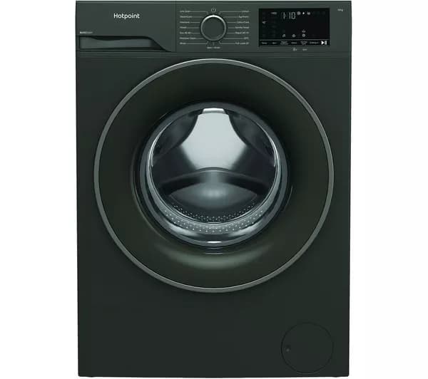 HOTPOINT Anti Stain H 101G UK 10 kg 1400 Spin Washing Machine - Manhattan Grey