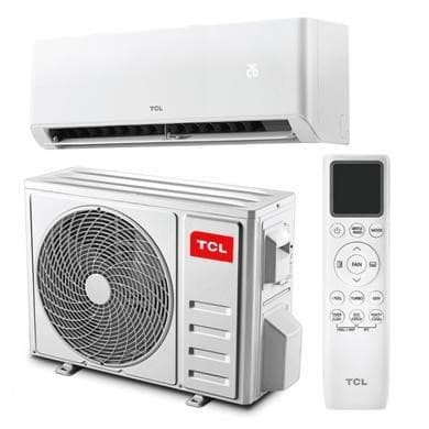 TCL 12000 BTU Smart A++ Wall Mounted Split Air Conditioner with Heat Pump and Installation Included