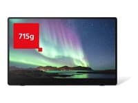 RICOH - Portable Monitor 150BW 15.6", 16:9, 1920x1080, OLED, 1ms, 100,000:1, Wireless/Miracast, 10-point Multi-Touch, USB-C/Li-Ion Battery Powered, Ultra-Lightweight portable monitor.