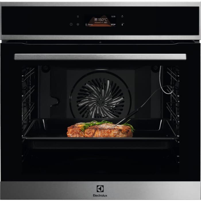ELECTROLUX 71L BUILT-IN MULTIFUNCTION ELECTRIC SINGLE OVEN - PYROLYTIC CLEAN - STAINLESS STEEL