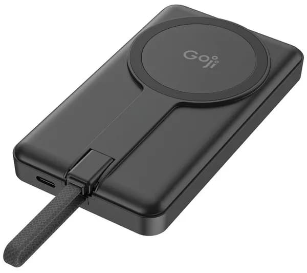 GOJI G6P10MAG26C 10000 mAH Portable Magnetic Power Bank - Black
