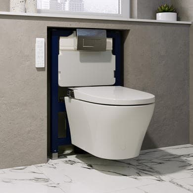 Purificare Wall Hung Smart Bidet Japanese Toilet with Heated Seat