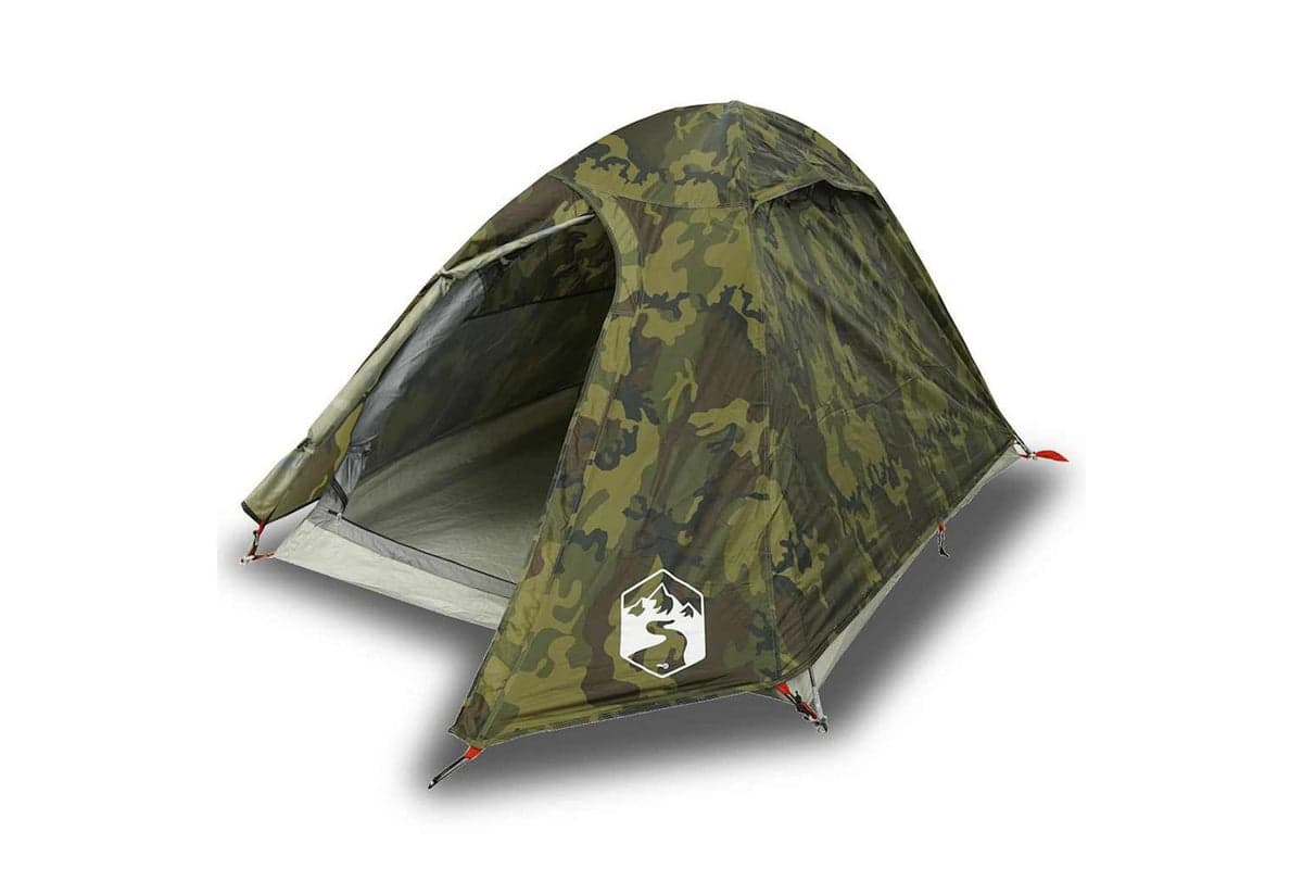 Vidaxl Camping Tent Dome 2-person Camouflage Waterproof