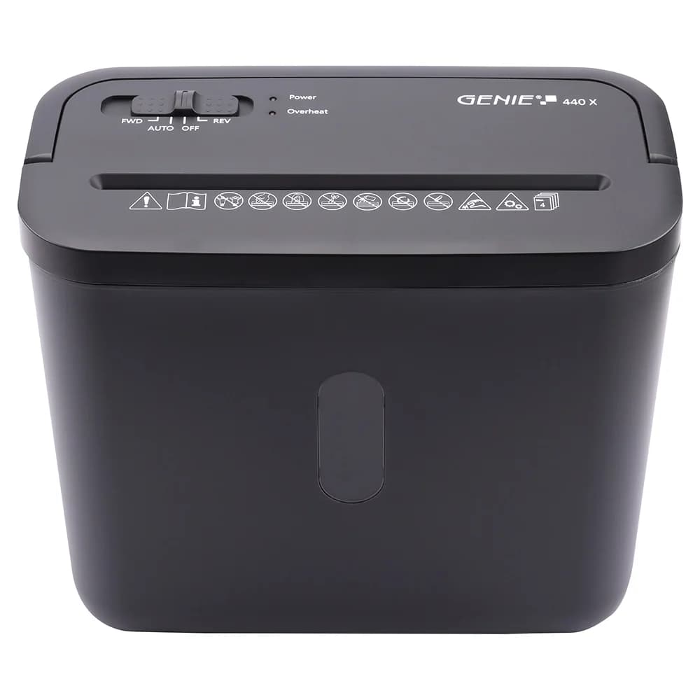 Genie 440X Automatic Shredder - Black | 12520
