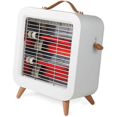Warmlite WL42016 550W Infrared Desk Heater | Cream