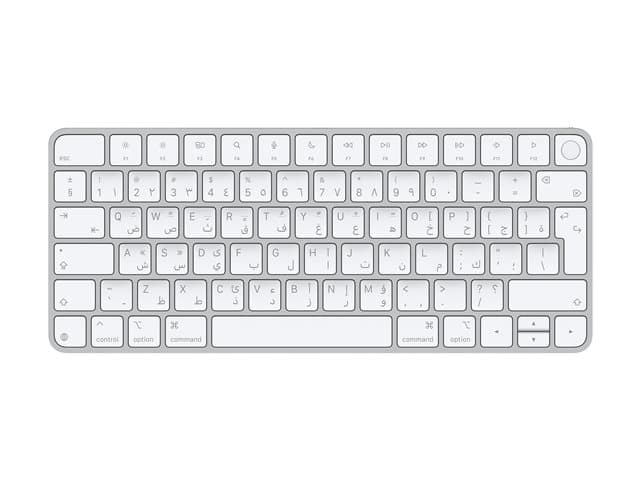 APPLE - Magic Keyboard with Touch ID - keyboard - USB-C - QWERTY - Arabic/English Input Device