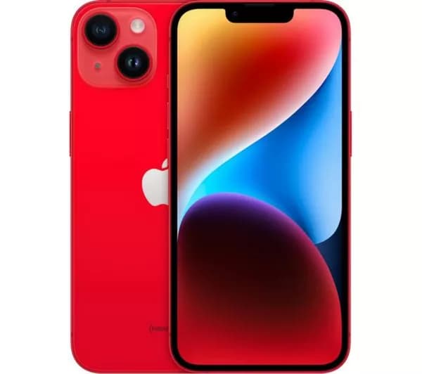 APPLE Refurbished iPhone 14 - 128 GB, Red (Good Condition)
