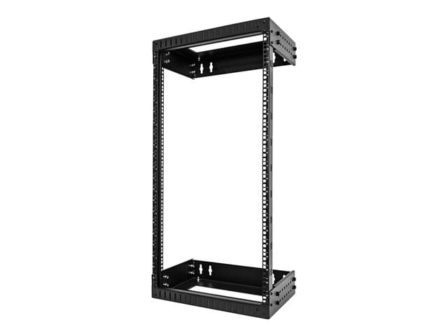 STARTECH.COM - Startech 21U 19" Wall Mount Network Rack, Adjustable Depth 12-20" 2 Post Open Frame Server Room Rack for AV/Data/ IT Communication/Computer Equipment/Switch with Cage Nuts & Screws - 21U Adjustable Rack - rack - 21U