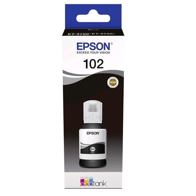 Epson 102 ECOTANK BLACK INK BOTTLE