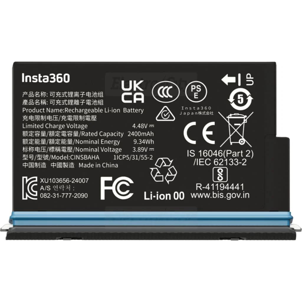 Insta360 X5 Replacement Camera Battery