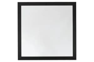 Teca Dresser Mirror | Matt Black | 100 x 100 cm