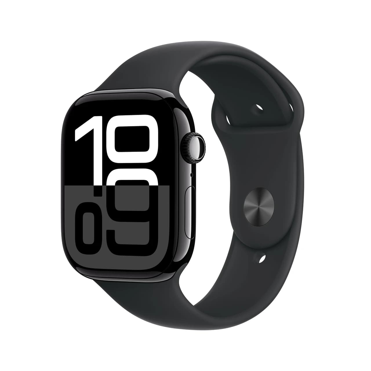 Apple MWWQ3QA/A Watch 10 46mm Medium/Large – Jet Black