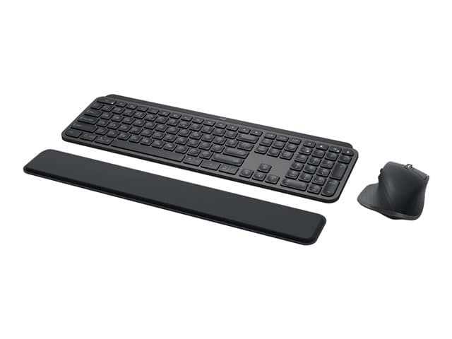 LOGITECH - MX Keys Combo for Business - keyboard and mouse set - QWERTY - US International - graphite Input Device