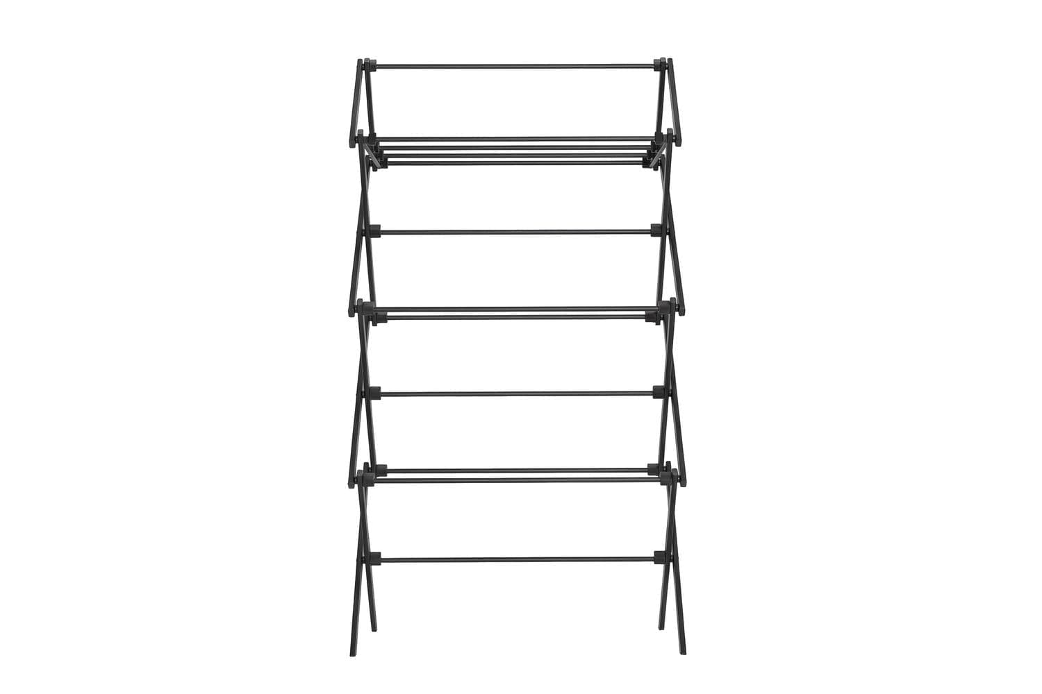Laundry Drying Rack | Clothes Airer | Steel | Foldable | Black