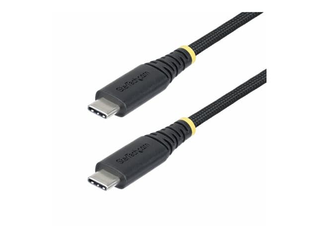 STARTECH.COM - StarTech 2m USB-C Charging Cable, 240W, Silicone Jacket w/Braid - USB-C cable - USB-C to USB-C - 2 m