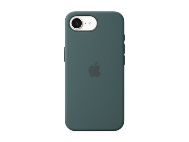 APPLE - Protective cover for mobile phone - silicone - lake green - for iPhone 16e
