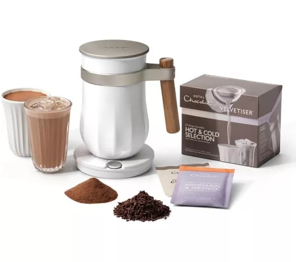 HOTEL CHOCOLAT All-New Velvetiser Drinking Chocolate Machine - Chalk