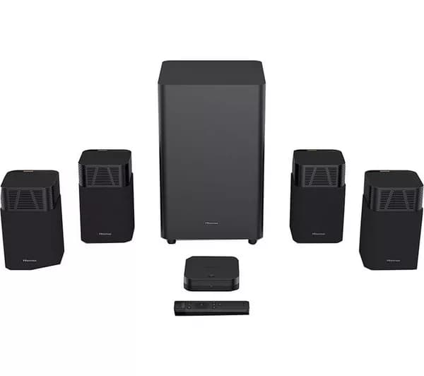 HISENSE HT Saturn 4.1.2 Wireless Sound Bar with Dolby Atmos & DTS Virtual:X