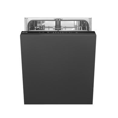 Smeg Integrated Dishwasher - Self-Cleaning D-Rated Black control panel