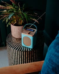 Majority Little Shelford Portable Bluetooth DAB/FM Radio, Midnight Blue | LSH-DAB