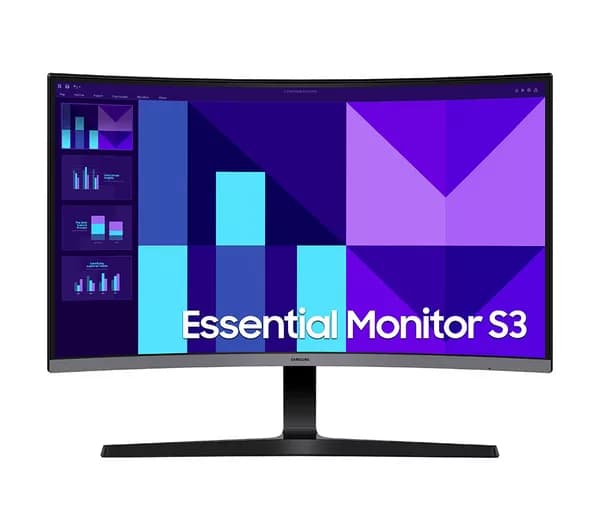 SAMSUNG LS27D396GAUXXU Full HD 27" Curved VA LCD Monitor - Black