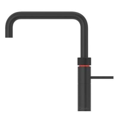 Quooker Fusion Instant Boiling Water Tap Square Black and Combi+ 7L Boiling Water Tank