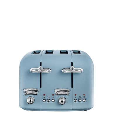 DeLonghi Argento 4 Slice Blue Toaster | CT04.AZ