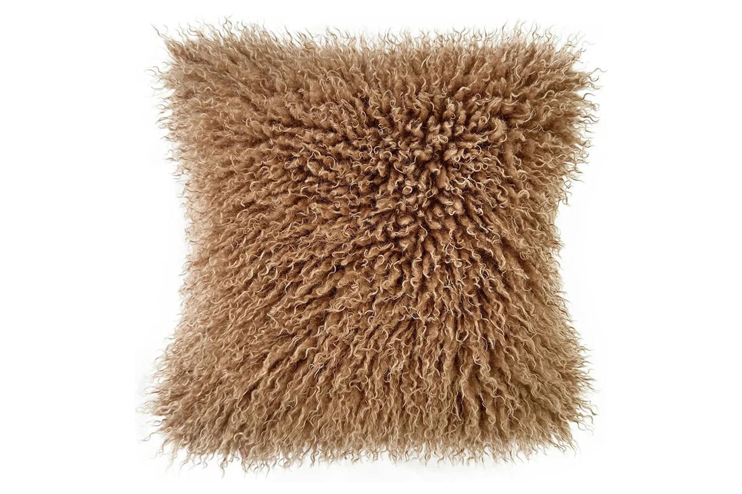 Malini Mongolian Faux Fur Cushion