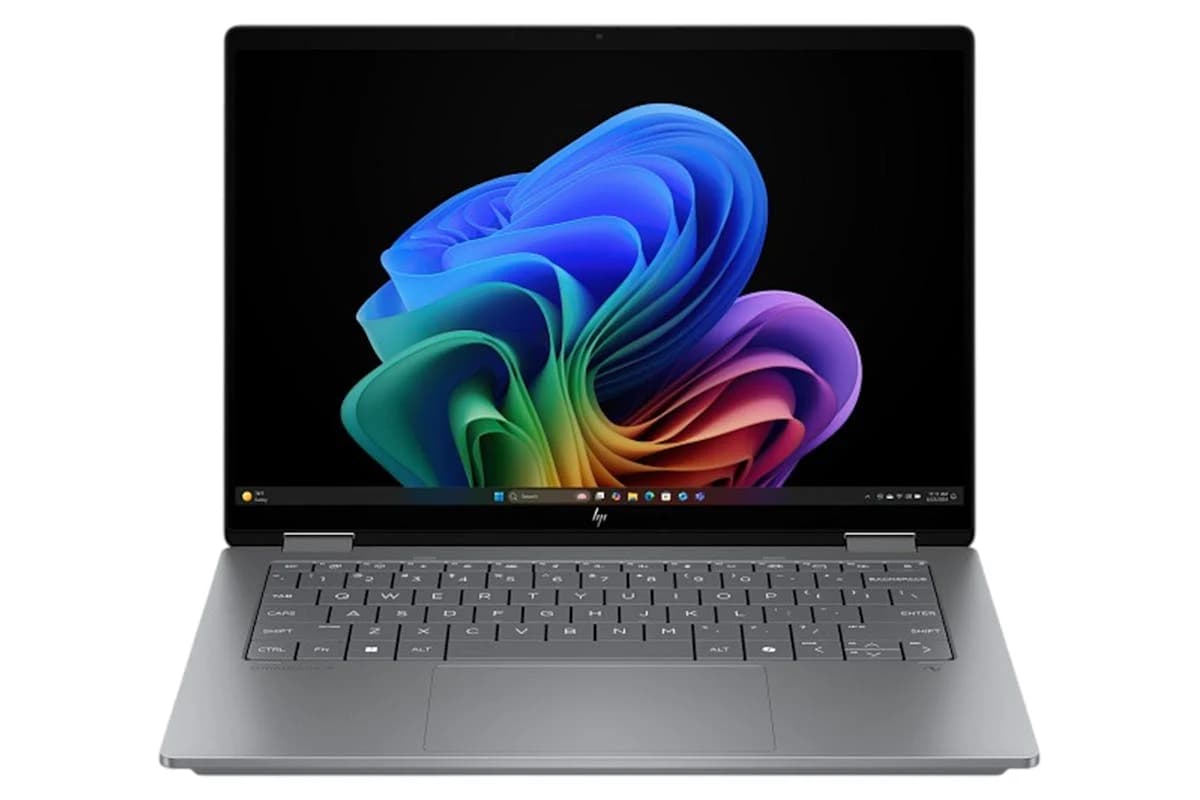 HP 14" OmniBook X Flip 2-in-1 AMD Ryzen AI 7 350 Laptop | 16GB | 1TB | Meteor silver