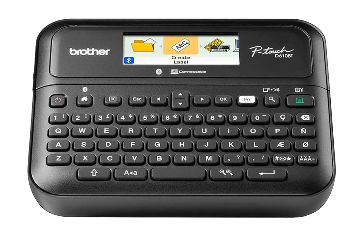 Brother PTD610BTVP Professional Desktop Label Printer