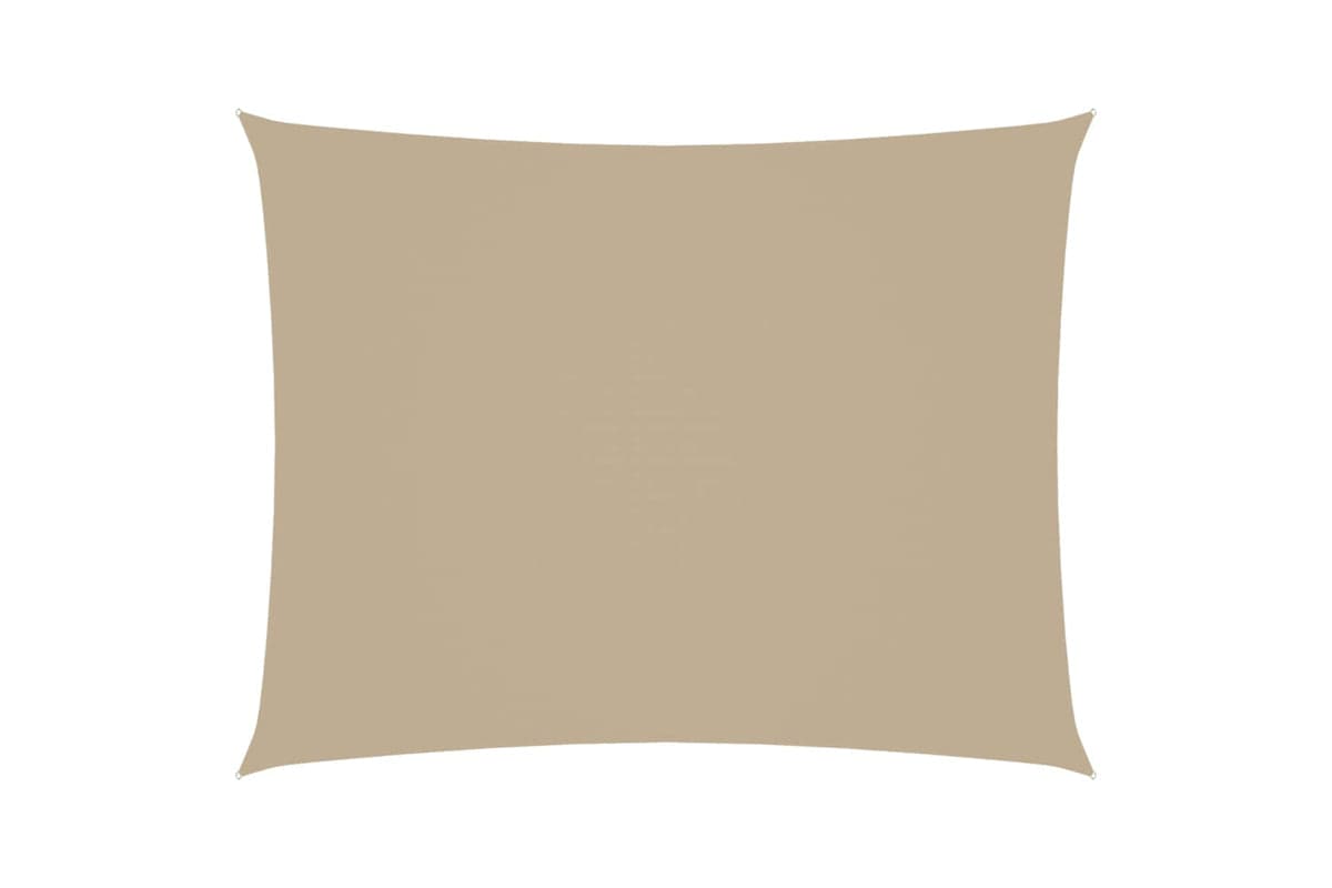 Vidaxl 135159 Sunshade Sail Oxford Fabric Rectangular 3.5x4.5 M Beige