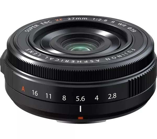 FUJIFILM Fujinon XF 27 mm f/2.8 R WR Standard Prime Lens