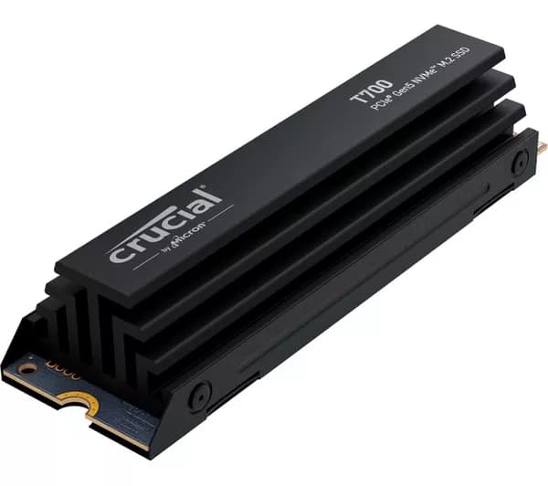CRUCIAL T700 M.2 Internal SSD with Heatsink - 1 TB