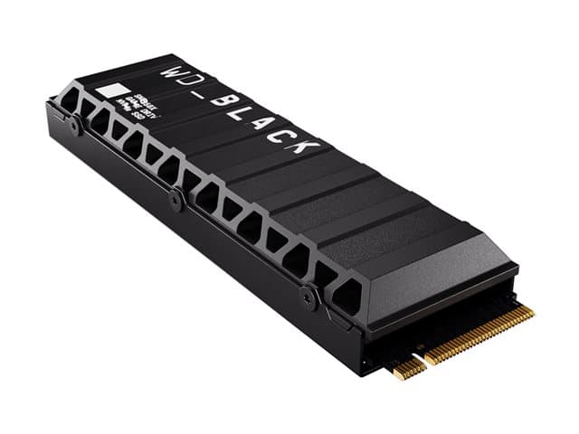 SANDISK - WD_BLACK SN850X NVMe SSD WDS100T2XHE - SSD - encrypted - 8 TB - internal - M.2 2280 - PCIe 4.0 x4 (NVMe) - TCG Opal Encryption 2.01 - integrated heatsink