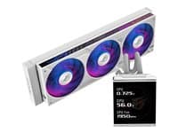 ASUSTEK - ASUS ROG STRIX SLC IV 360 ARGB LCD - White Edition - processor liquid cooling system
