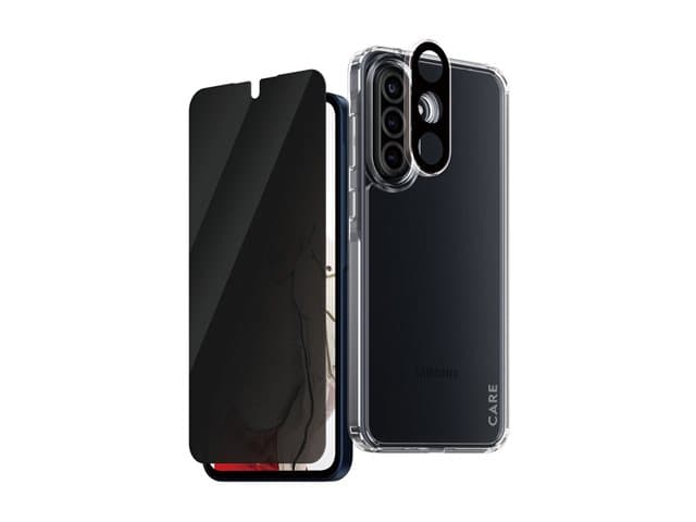 PANZERGLASS - CARE by PanzerGlass Urban Combat - 3-in-1 privacy protection pack - back cover for mobile phone